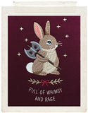 FULL OF WHIMSY AND RAGE